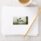 met kraai etiket (Insitu)