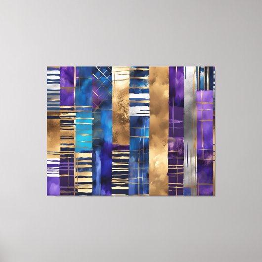met levendige kernfusie omwikkeld canvas (Voorkant)