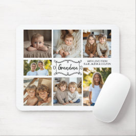 Met Liefde Custom 7 Fotocollage Muismat