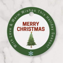 Met liefde en warme wensen dit vakantieseizoen bedankjes labels