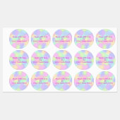 Met liefde gemaakt door persoonlijke labels (Vel)