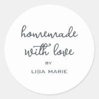 Met liefde gemaakt Persoonlijk Geschenk Zwart Wit