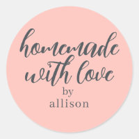 Met liefde gemaakte gepersonaliseerde pastelroze c