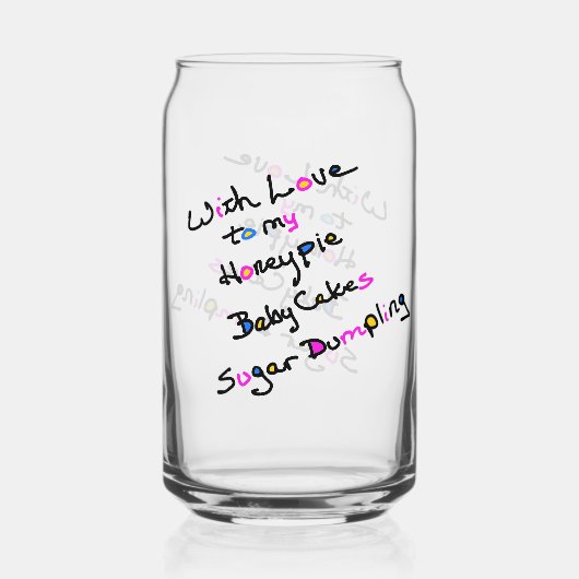 Met Liefde Glas (Voorkant)