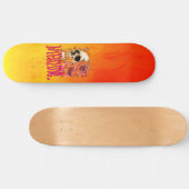 Met liefde. Gooi terug Skateboard (Horizontaal)