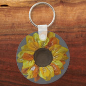 Met liefde, gramma Pet Sleutelhanger (Achterkant)