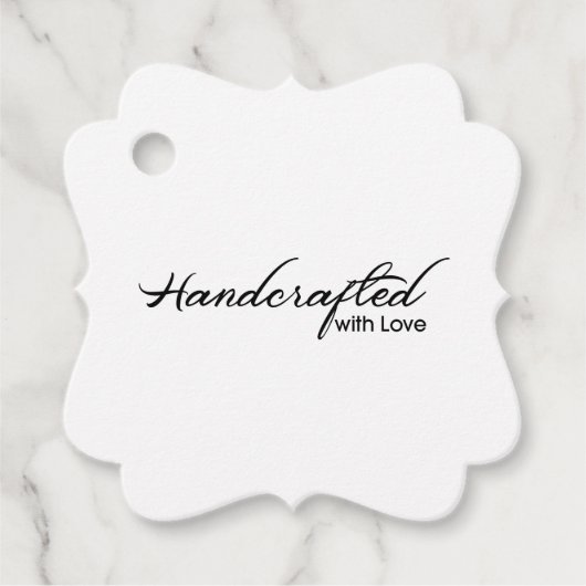 Met liefde handgemaakte label (Voorkant)