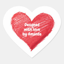 Met liefde ontworpen door X, Custom Heart in Heart