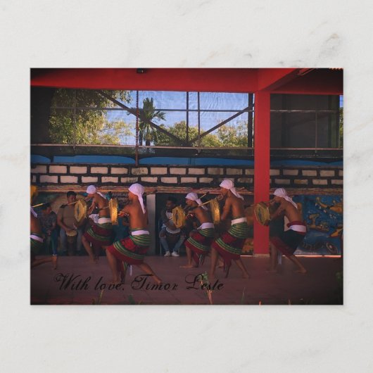 Met liefde, Oost-Timor Briefkaart (Voorkant)