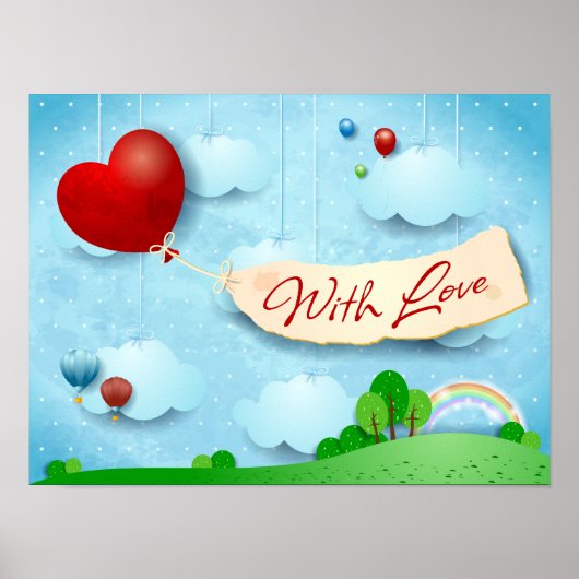 Met liefde poster (Voorkant)