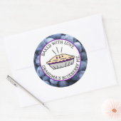 Met liefde uitgelekt, oma's Blueberry Pie Labels (Envelop)