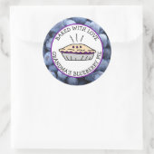 Met liefde uitgelekt, oma's Blueberry Pie Labels (Tas)