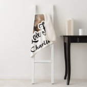 Met Liefde Van Airedale Terrier Naam Sherpa Deken (In situ)