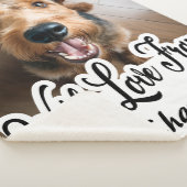 Met Liefde Van Airedale Terrier Naam Sherpa Deken (3/4)