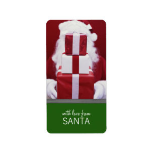 Met Liefde Van Kerstmis Gift Tags Etiket