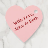 Met liefdesgnomen bedankjes labels (Achterkant)