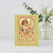 Met liefdesgroet briefkaart (Staand voorkant)