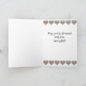 Met liefdeskaart - Verjaardagkaart Kaart (Binnen)