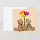 Met Love Greetings Card Bedankkaart (Voorkant / Achterkant)