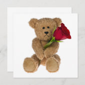 Met Love Greetings Card Bedankkaart (Voorkant / Achterkant)