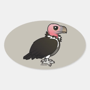 Met luidop bedekte wijnbouw ovale sticker