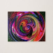 met marmer legpuzzel (Horizontaal)