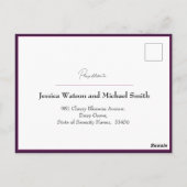 Met menu Fuchsia Enchantment: Waterverf (Achterkant)