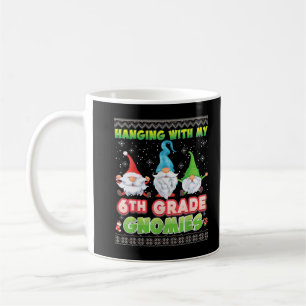 Met mijn 6e-klas gnomen Ugly Sweater Chr. Koffiemok
