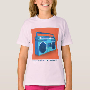 Met mijn Boombox T-shirt