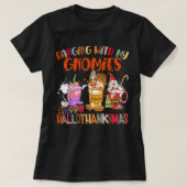 Met mijn gnomen Happy Hanksmas Gnome T-shirt (Design voorkant)