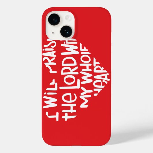 Met mijn hele hart Case-Mate iPhone case (Achterkant)