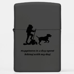 Met mijn hond wandelen