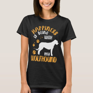 Met mijn Wolfhound Irish Greyhound Irish Wolf T-shirt