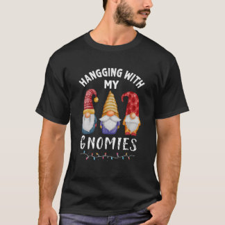 Met m'n Gnomen... grappige kerstmis T-shirt