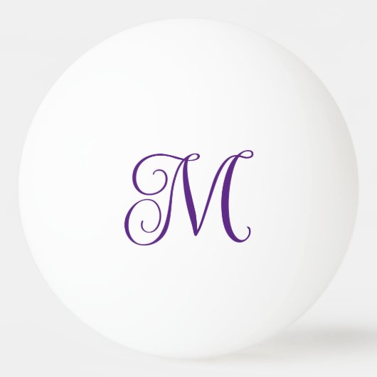 Met monogram pingpongballen (Voorkant)