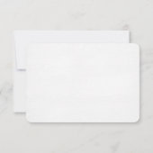 Met monogram RS VP en lint Kaart (Achterkant)