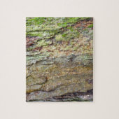 met mos bedekte boomschors legpuzzel (Verticaal)