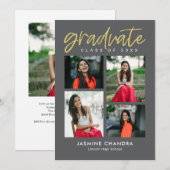 Met name de optie Bewerkbare kleuren Afstuderen be Kaart (Voorkant / Achterkant)