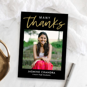 Met name het Afstuderen Bewerkbare kleuren in de k Bedankkaart