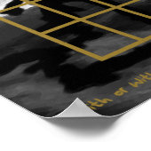 Met of zonder u (D) Poster (Hoek)