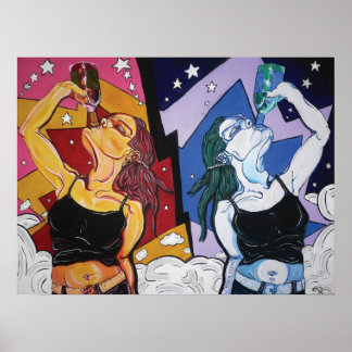 Met of zonder u poster