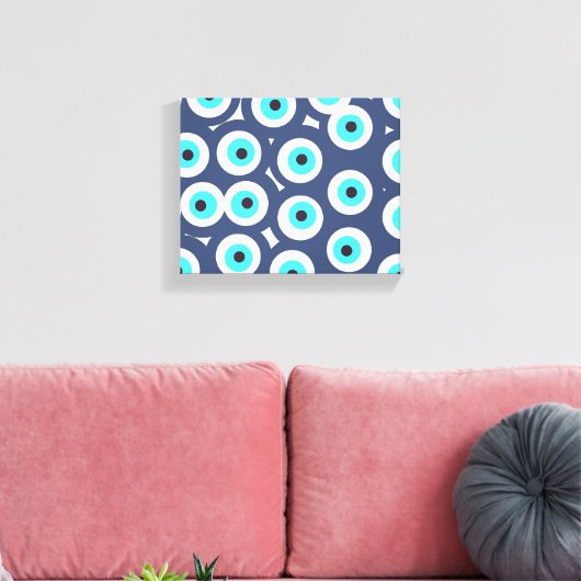 Met ogen omwikkeld canvas (Insitu (Woonkamer))