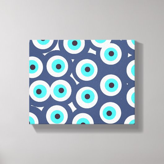 Met ogen omwikkeld canvas afdruk (Voorkant)