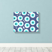 Met ogen omwikkeld canvas afdruk (Insitu (Houten vloer))