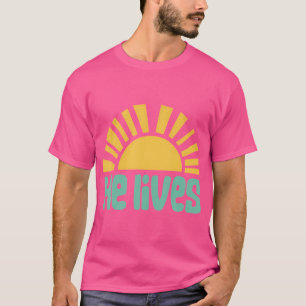 Met Pasen leeft hij een Christelijke familie die P T-shirt