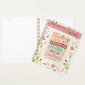 Met Passie Lesgeven” Geborduurde Stijl met Klant Planner (Display)