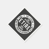 met pensioen 2023 servet (Hoek)