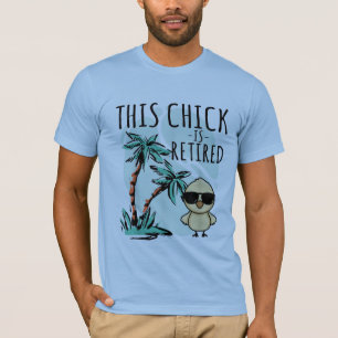 Met pensioen 2025 Deze kip is met pensioen Pensioe T-shirt