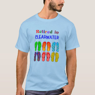 Met pensioen in Clearwater, populair ontwerp, T-shirt