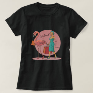 Met pensioen is het mijn taak om te gaan winkelen t-shirt